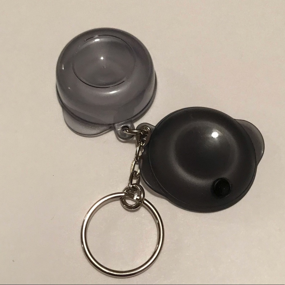 Smoky Gray Micro Steamer Keychain